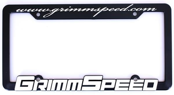 GrimmSpeed — GrimmSpeed License Plate Frame (Pair)