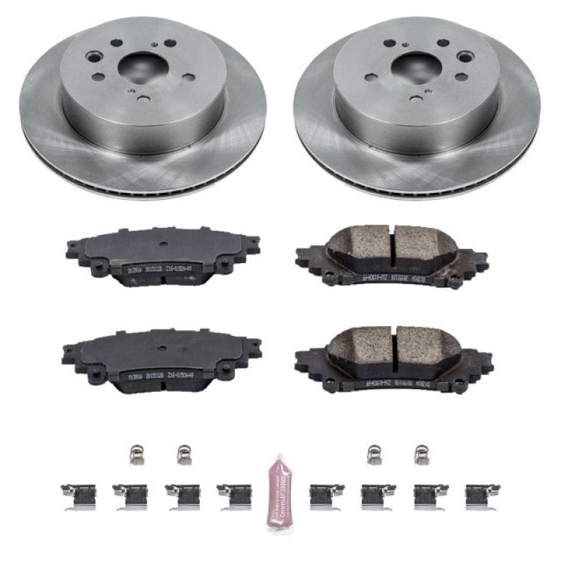PowerStop — Power Stop 14-15 Lexus IS250 Rear Autospecialty Brake Kit