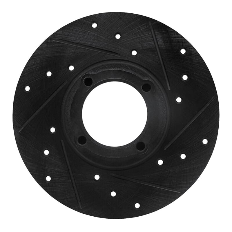 R1 Concepts — R1 63-79 Austin Healey Sprite Front Right Drilled & Slotted Black Brake Rotor
R1 Brake Rotor Drill