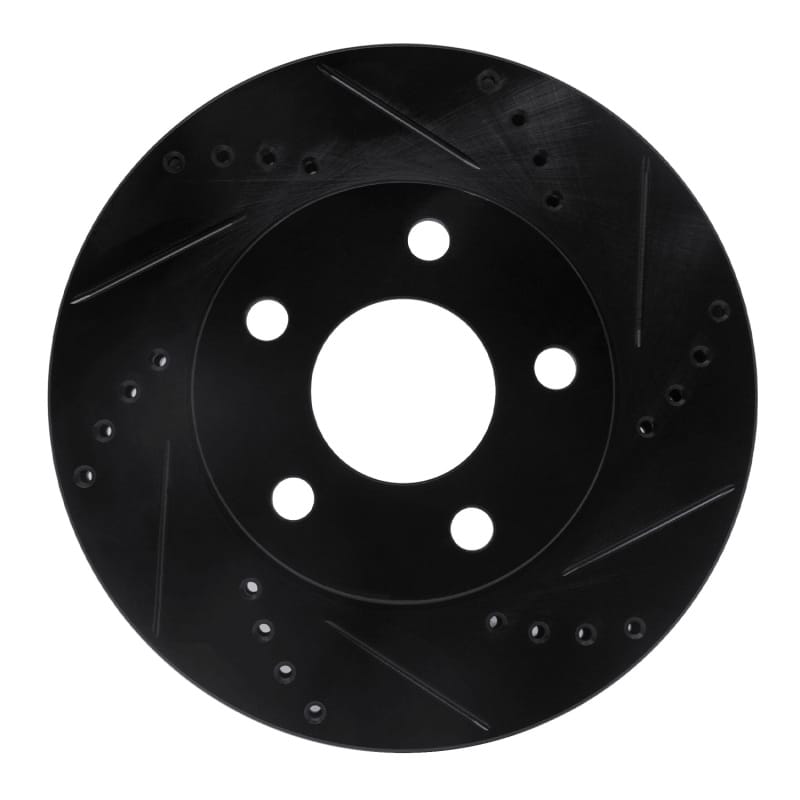 R1 Concepts — R1 97-05 Buick Century Front Right Drilled & Slotted Black Brake Rotor
R1 Brake Rotor Drill