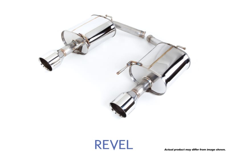 Revel — Revel Medallion Touring-S Catback Exhaust - Dual Muffler / Axle Back 07-08 Infiniti G35 Sedan