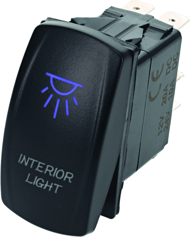 DragonFire Racing — DragonFire Racing Lighted Switch On/Off Blue