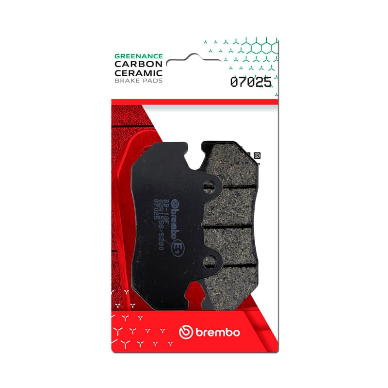 Brembo OE Powersports — Brembo OE Honda CN Carbon Ceramic Brake Pad - Front