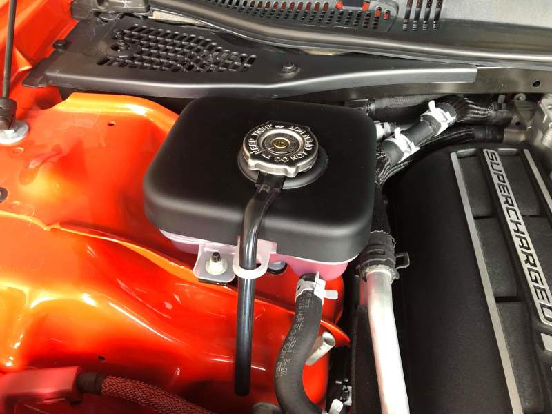 JLT — JLT 15-19 Dodge Hellcat Black Textured Intercooler Tank Cover