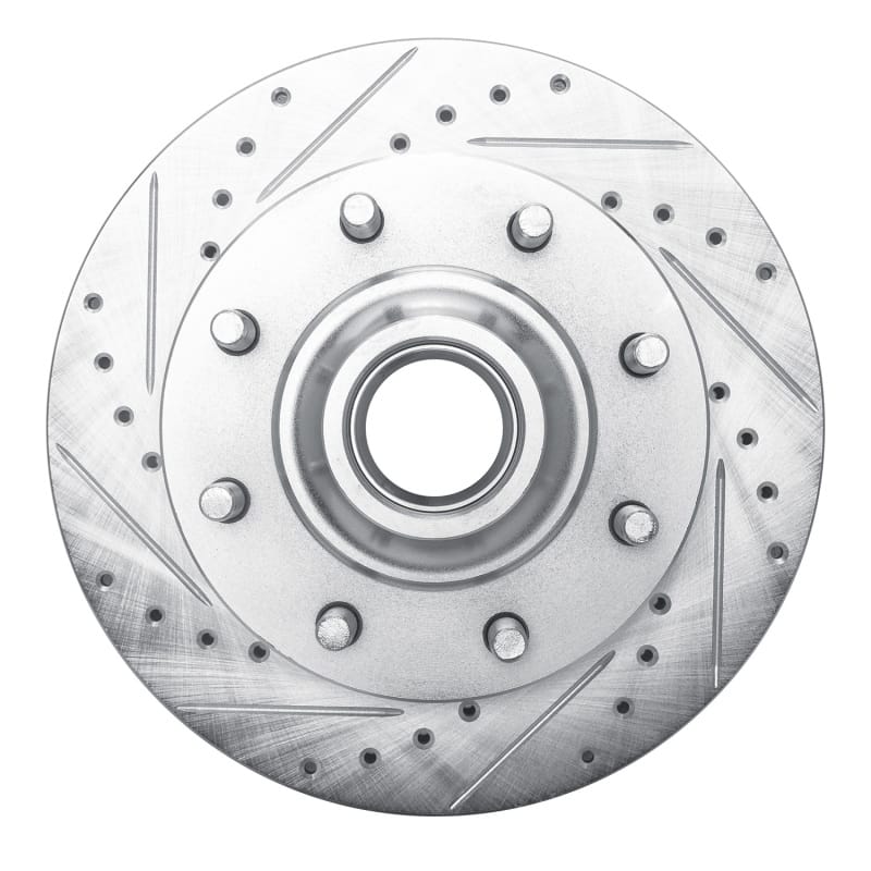 R1 Concepts — R1 93-95 Chevrolet G30 Front Left Drilled & Slotted Silver Brake Rotor
R1 Brake Rotor Drill