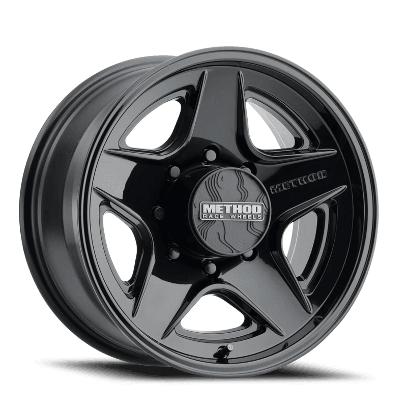 Method Wheels — Method MR319 18x9 18mm Offset 8x6.5 BP 130.81mm CB Gloss Black Wheel