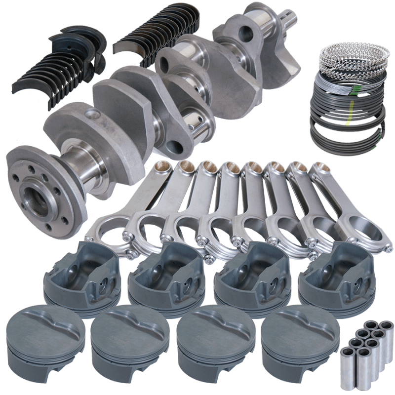 Eagle — Eagle Chevy 350 3.875in Crank 6.000in H-Beam Stroker Rods -5cc 4.040in Pistons Rotating Assembly
Competition Assembly