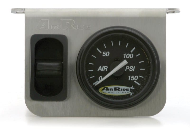 Ridetech — Ridetech 1-Way Analog Air Suspension Control Panel - Pneumatic Paddle Switch
Control Panel Air 1