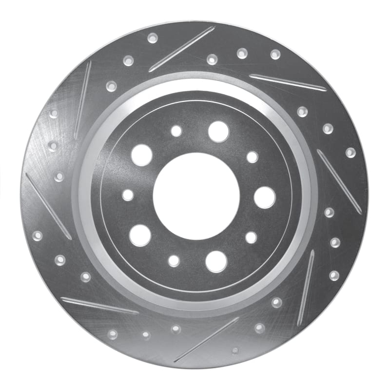 R1 Concepts — R1 99-00 Volvo V70 Rear Left Drilled & Slotted Silver Brake Rotor
R1 Brake Rotor Drill