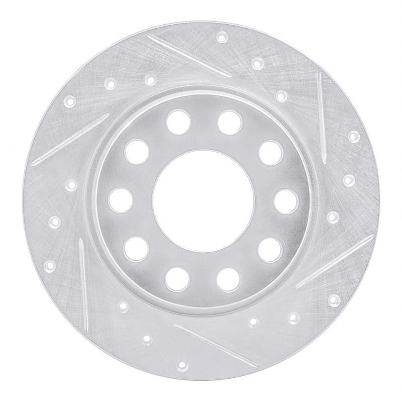 R1 Concepts — R1 00-08 Audi A4 (USA/Canada) Rear Right Drilled & Slotted Silver Brake Rotor
R1 Brake Rotor Drill