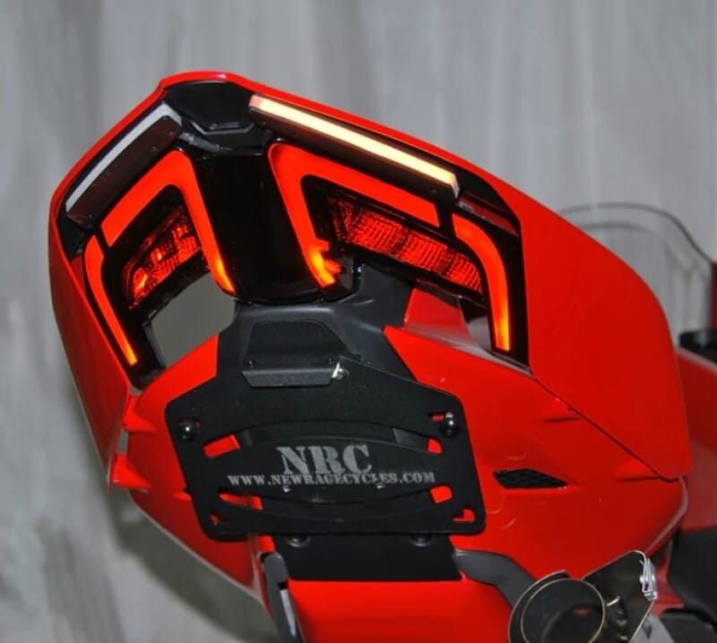 New Rage Cycles — New Rage Cycles 25+ Ducati V4 Panigale/V4 Streetfighter Fender Eliminator - Tucked