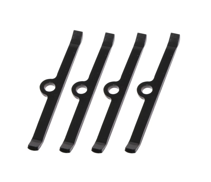 Moroso — Moroso Pontiac Valve Cover Hold Downs - Steel - Chrome Plated - Set of 4