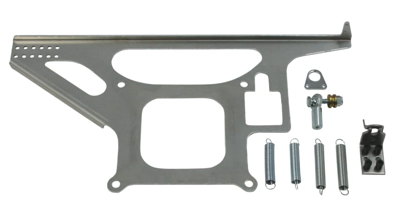 Moroso — Moroso 4150 Style 4BBL Carburetor Throttle Cable Mounting Kit w/Return Spring