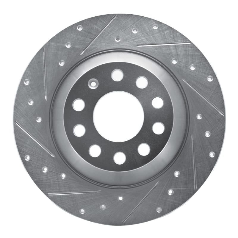 R1 Concepts — R1 05-11 Audi A6 Quattro Rear Left Drilled & Slotted Silver Brake Rotor
R1 Brake Rotor Drill