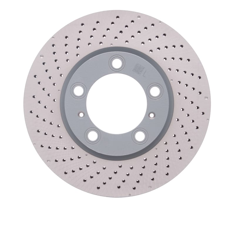 DFC — DFC 13-16 Porsche Boxster Left Front Drilled Hi-Carbon Alloy Geomet Coated Rotor
DFC Brake Rotor