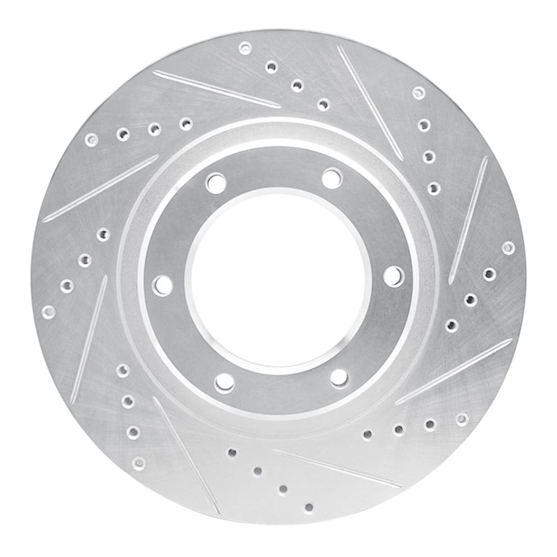 R1 Concepts — R1 93-97 Lexus LX450 Front Right Drilled & Slotted Silver Brake Rotor
R1 Brake Rotor Drill