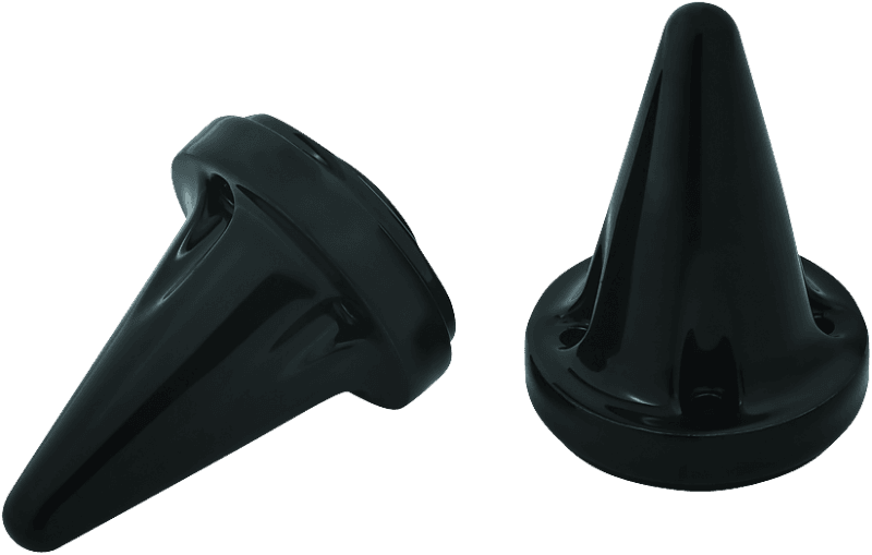 Kuryakyn — Kuryakyn Stiletto End Caps Grips Black