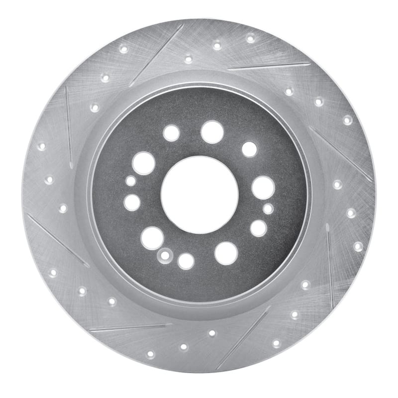 R1 Concepts — R1 17-25 Acura RDX Rear Left Drilled & Slotted Silver Brake Rotor
R1 Brake Rotor Drill
