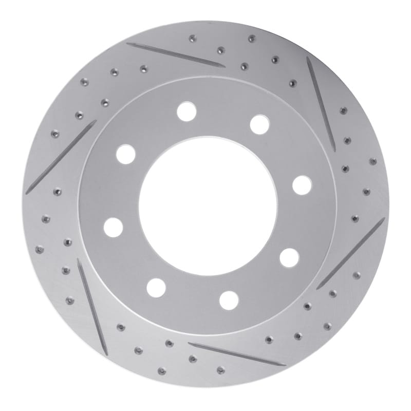 R1 Concepts — R1 99-25 Chevrolet Silverado 1500 Hd Classic Rear Right Drilled & Slotted Geo-Carbon Rotor