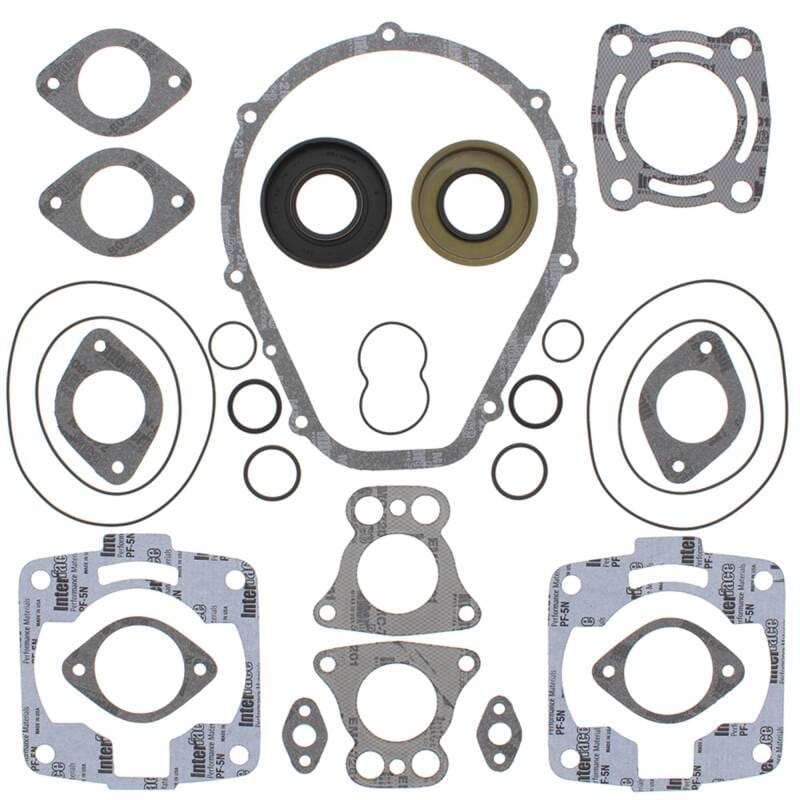 Vertex Pistons — Vertex Gaskets 96-97 Polaris Hurricane 700 Complete Gasket Kit w/ Oil Seals