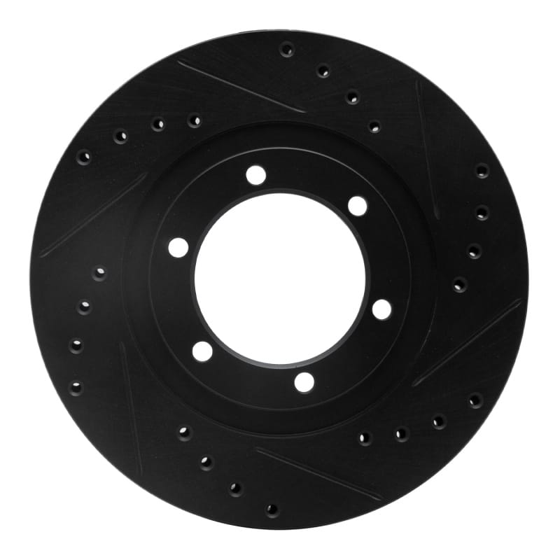 R1 Concepts — R1 87-93 Mazda B2200 Front Right Drilled & Slotted Black Brake Rotor
R1 Brake Rotor Drill