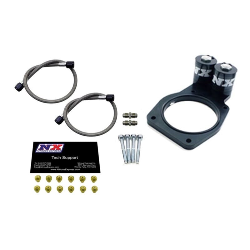 Nitrous Express — Nitrous Express 10-15 Chevrolet Camaro (5th Gen) EFI Nitrous Plate Conversion w/Attached Solenoids
Injector Plate
N2OSys