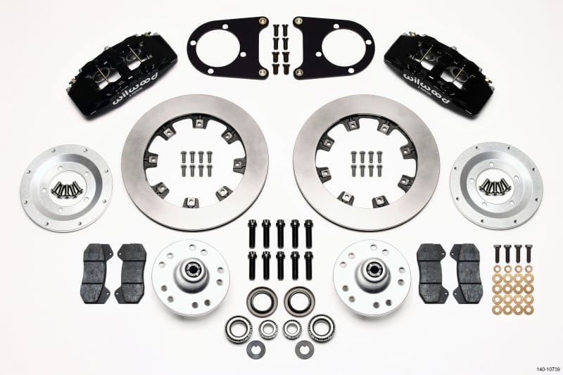 Wilwood — Wilwood Dynapro 6 Front Hub Kit 12.19in 37-48 Ford Psgr. Car Spindle
BRAKE KIT