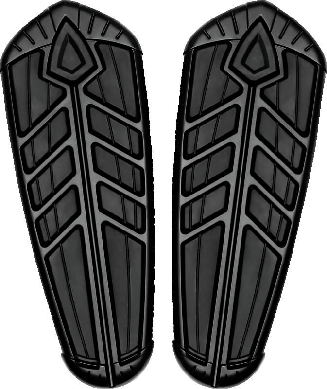 Kuryakyn — Spear Driver Floorboard Inserts Satin Black