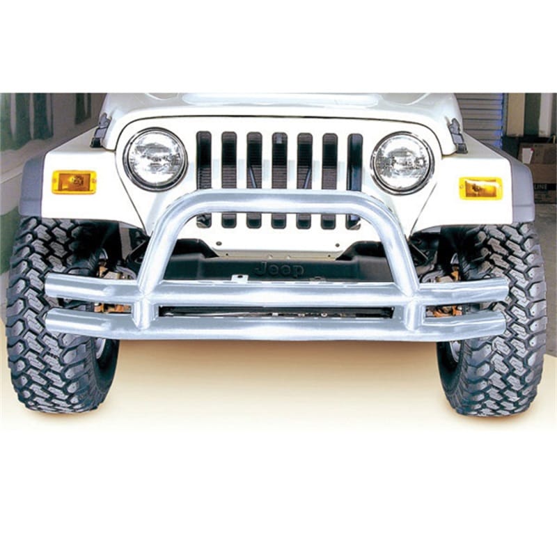 Rugged Ridge — Rugged Ridge 3-In Double Tube Front Bumper SS 76-06 Models
OFFROAD_BUMPERS
Bumper- Front