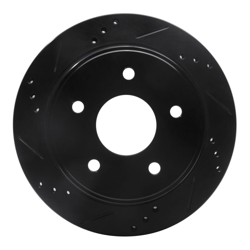 R1 Concepts — R1 97-05 Chevrolet Blazer Rear Left Drilled & Slotted Black Brake Rotor
R1 Brake Rotor Drill