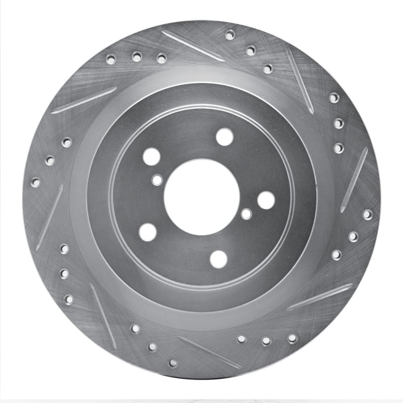 R1 Concepts — R1 05-09 Subaru Impreza Rear Right Drilled & Slotted Silver Brake Rotor
R1 Brake Rotor Drill