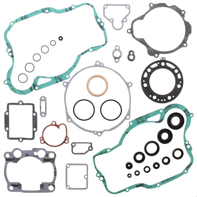 Vertex Pistons — Vertex Gaskets 97-03 Kawasaki KX250 Complete Gasket Kit w/ Oil Seals