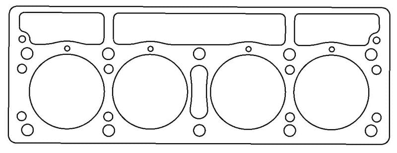 Cometic Gasket — Cometic Triumph TR4 88mm .043 inch CFM-20 Head Gasket
Cylinder Head Gasket