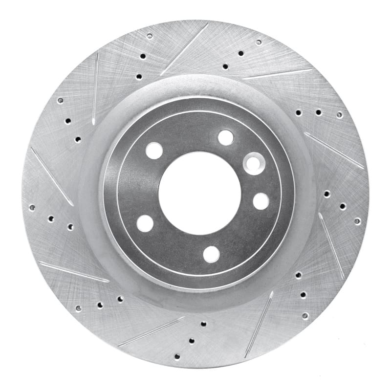R1 Concepts — R1 14-24 Land Rover Range Rover Rear Left Drilled & Slotted Silver Brake Rotor
R1 Brake Rotor Drill