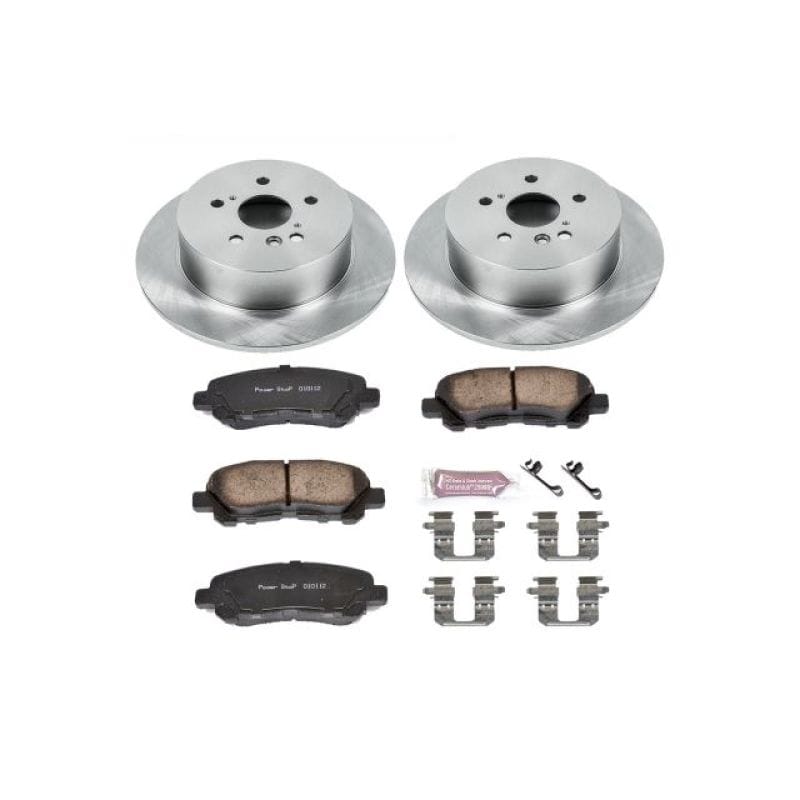 PowerStop — Power Stop 08-13 Toyota Highlander Rear Autospecialty Brake Kit