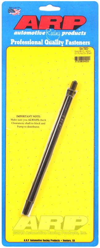 ARP — ARP Ford 351C / 400 Oil pump Drive Shaft