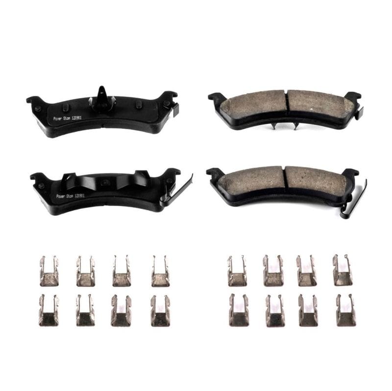 PowerStop — Power Stop 94-98 Jeep Grand Cherokee Rear Z17 Evolution Ceramic Brake Pads w/Hardware
Z17 Brake Pads