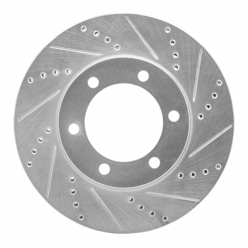 R1 Concepts — R1 00-07 Toyota SEQUOIA Front Right Drilled & Slotted Silver Brake Rotor
R1 Brake Rotor Drill