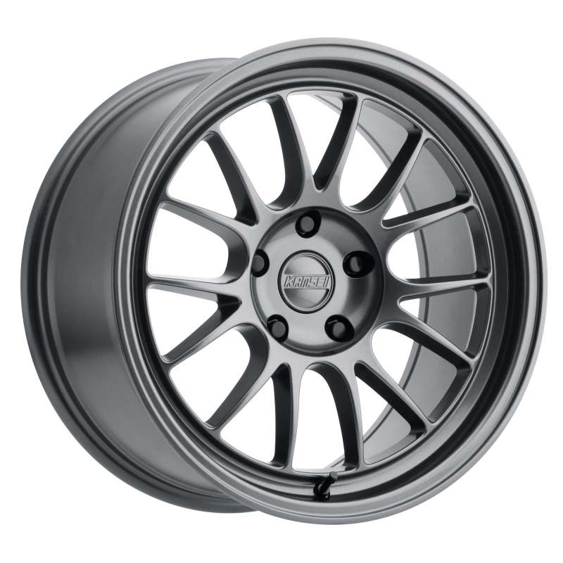 Kansei — Kansei K13G Corsa 18x9.5in / 5x114.3 BP / 22mm Offset / 73.1mm Bore - Gunmetal Wheel