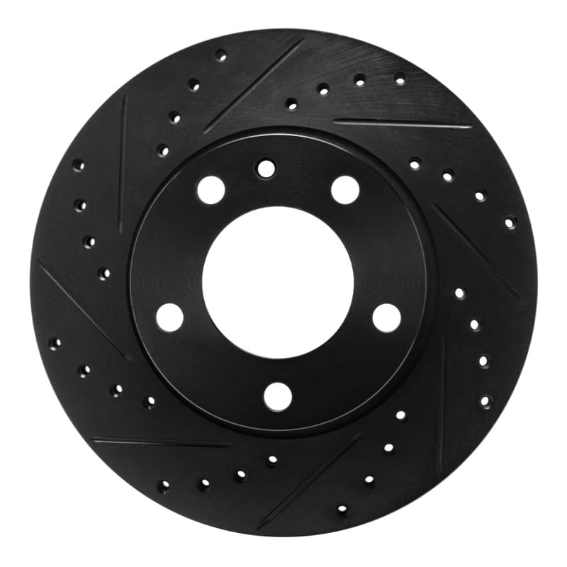R1 Concepts — R1 82-88 BMW 533I Front Left Drilled & Slotted Black Brake Rotor
R1 Brake Rotor Drill