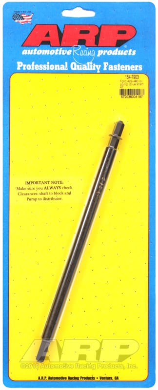 ARP — ARP Ford 429-460 Oil pump Drive Shaft