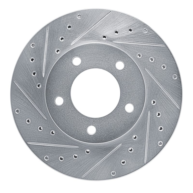 R1 Concepts — R1 93-94 Jaguar XJ12 Front Left Drilled & Slotted Silver Brake Rotor
R1 Brake Rotor Drill
