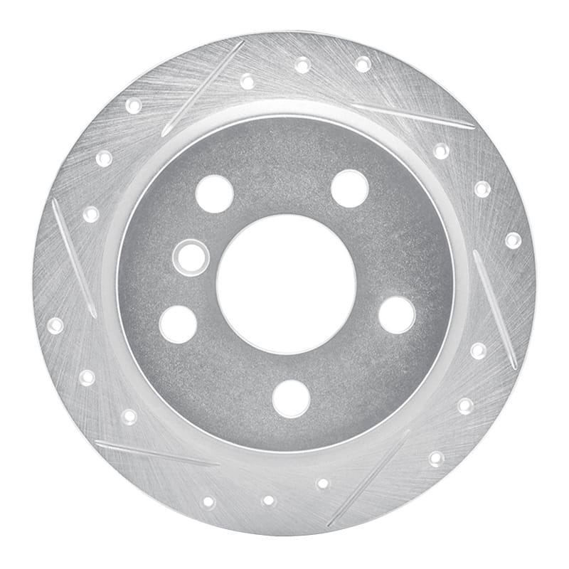 R1 Concepts — R1 14-24 Mini Cooper (Excl Clubman) Rear Left Drilled & Slotted Silver Brake Rotor
R1 Brake Rotor Drill