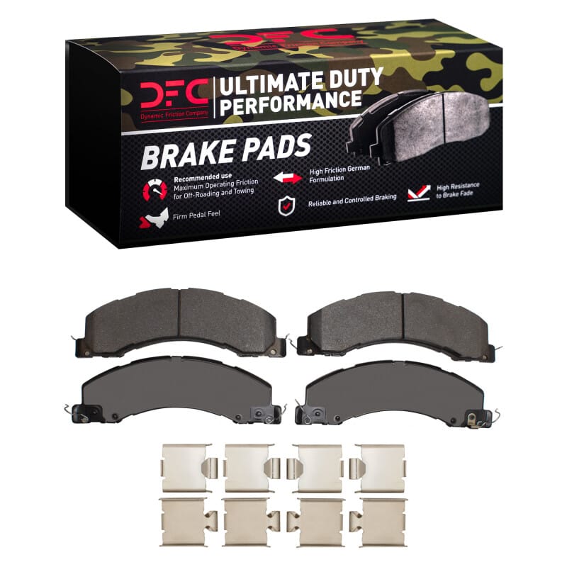 DFC — DFC 08-25 Dodge Ram 4500 Front/Rear Ultimate Duty Performance Brake Pads and Hardware Kit