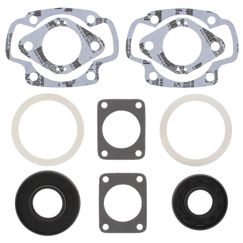 Vertex Pistons — Vertex Gaskets 73-74 Arctic Cat Twin 400 (Kawasaki) FA/2 Complete Gasket Kit w/ Oil Seals