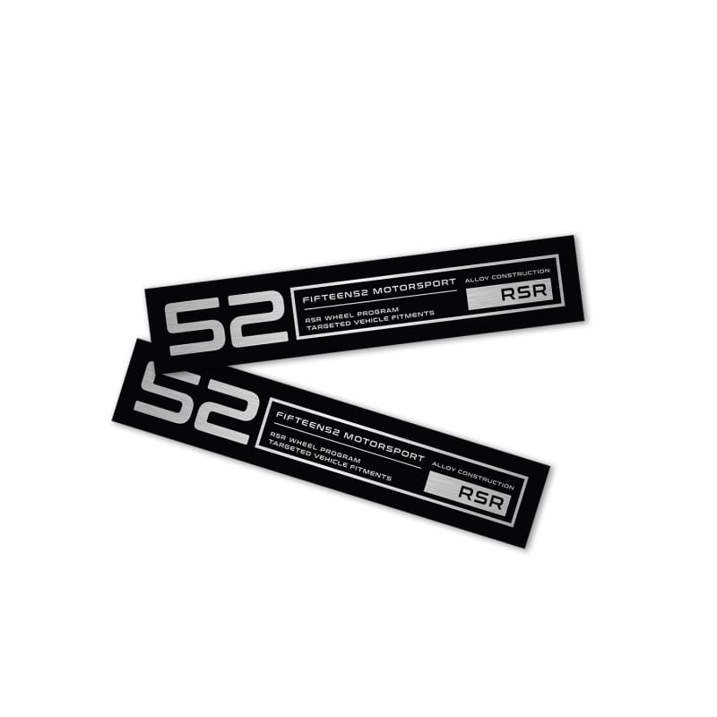 fifteen52 — fifteen52 Holeshot RSR Wheel Lip Decal Set of Four - Black
fft52-RSR-LIPDECAL-BLACK-SET