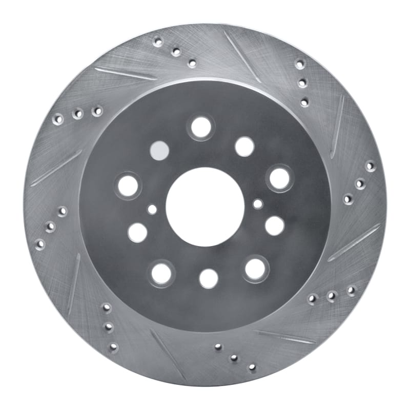 R1 Concepts — R1 2001-2006 Lexus LS430 Rear Right Drilled & Slotted Silver Brake Rotor
R1 Brake Rotor Drill