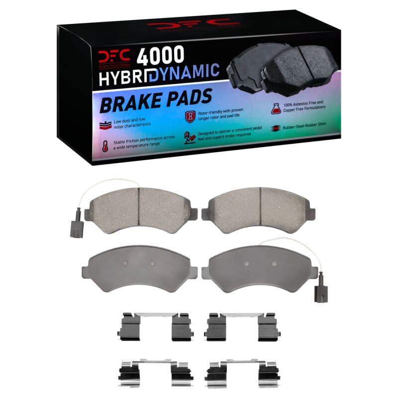 DFC — DFC 14-25 Ram ProMaster EV Front 4000 HybriDynamic Brake Pads and Hardware Kit
DFC Brake Pad Set