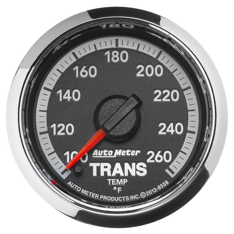 AutoMeter — GAUGE,TRANS TEMP,2 1/16",100-260 Degrees F,STEPPER MOTOR,RAM GEN 4 FACT. MATCH