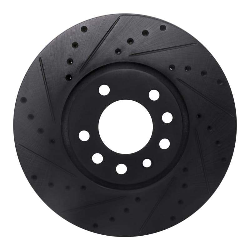 R1 Concepts — R1 03-11 Cadillac BLS (Mexico) Front Left Drilled & Slotted Black Brake Rotor
R1 Brake Rotor Drill
